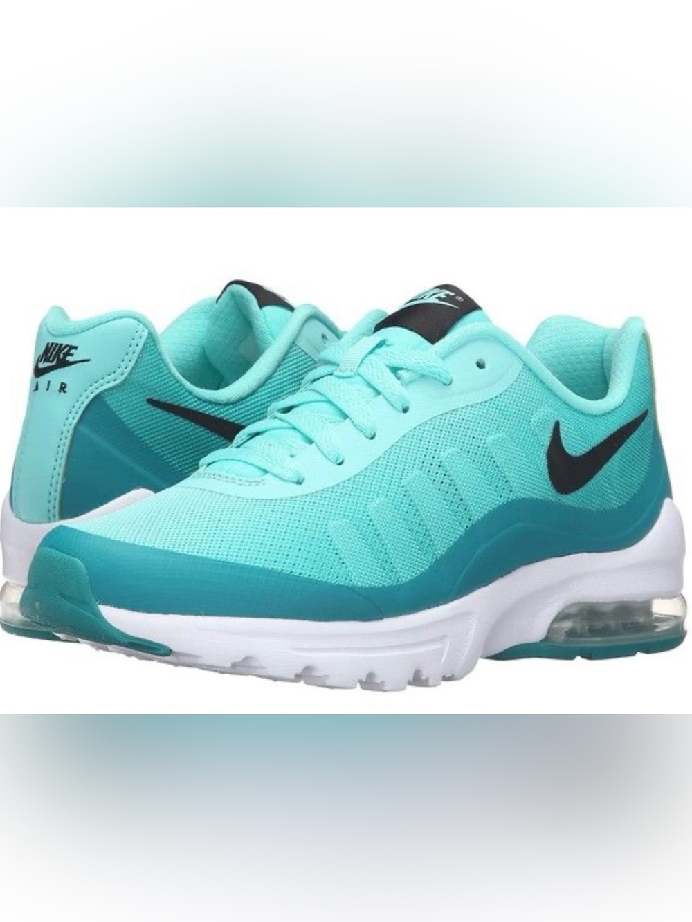 Nike Women's Teal/Turquoise Air Max Invigor Sneakers Size 7